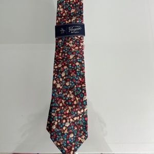 ORIGINAL PENGUIN Floral Cotton Tie